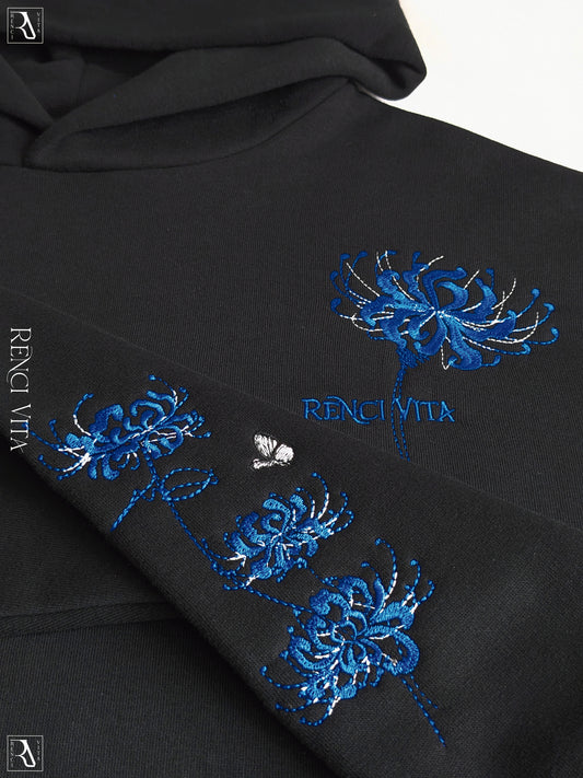 'Blue Equinox' Oversized Hoodie