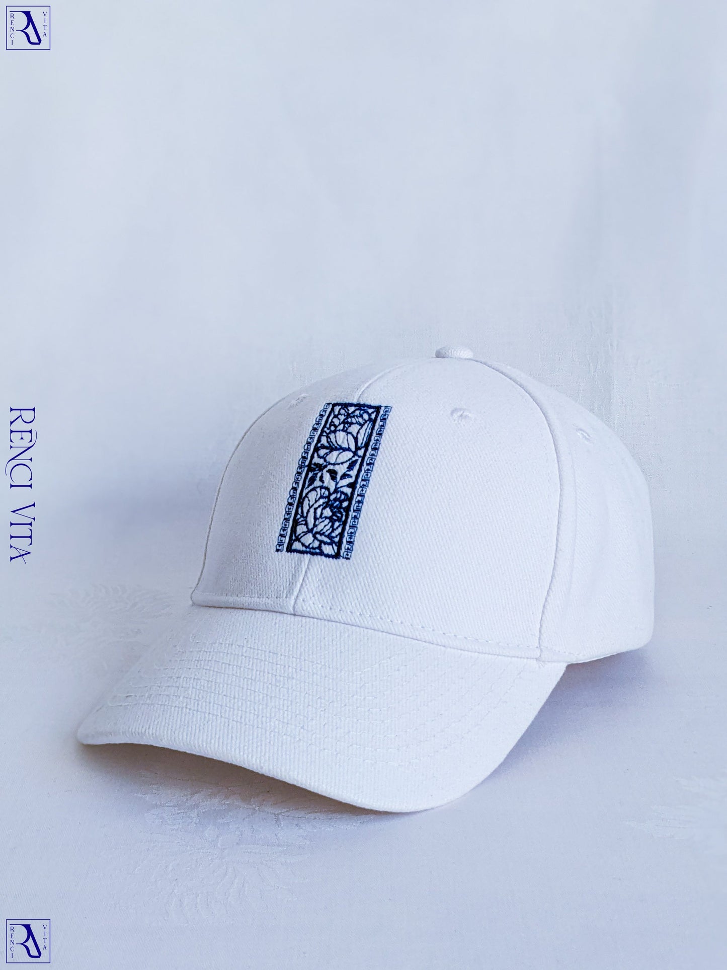 Blue & White Porcelain Cap