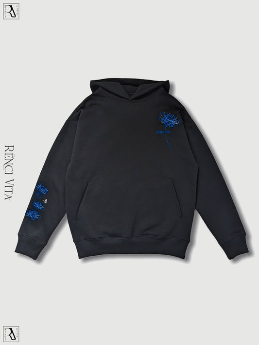 'Blue Equinox' Oversized Hoodie