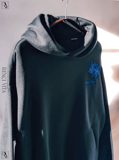 'Blue Equinox' Oversized Hoodie